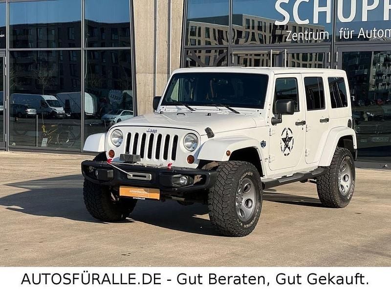 Gebraucht Jeep Wrangler Sahara 200 PS (147 kW) 2012 Bright white clear coat SUV