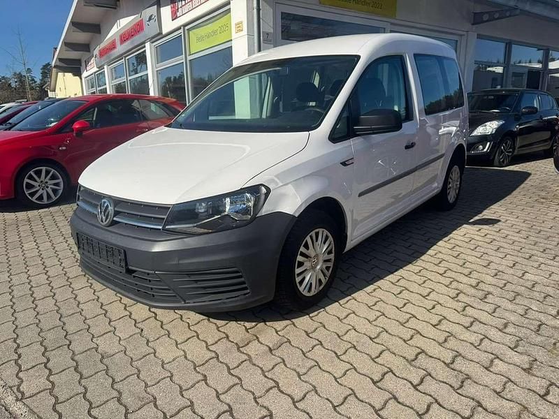 Gebraucht VW Caddy Conceptline 84 PS (61 kW) 2018 Candyweiß Van / Kleinbus