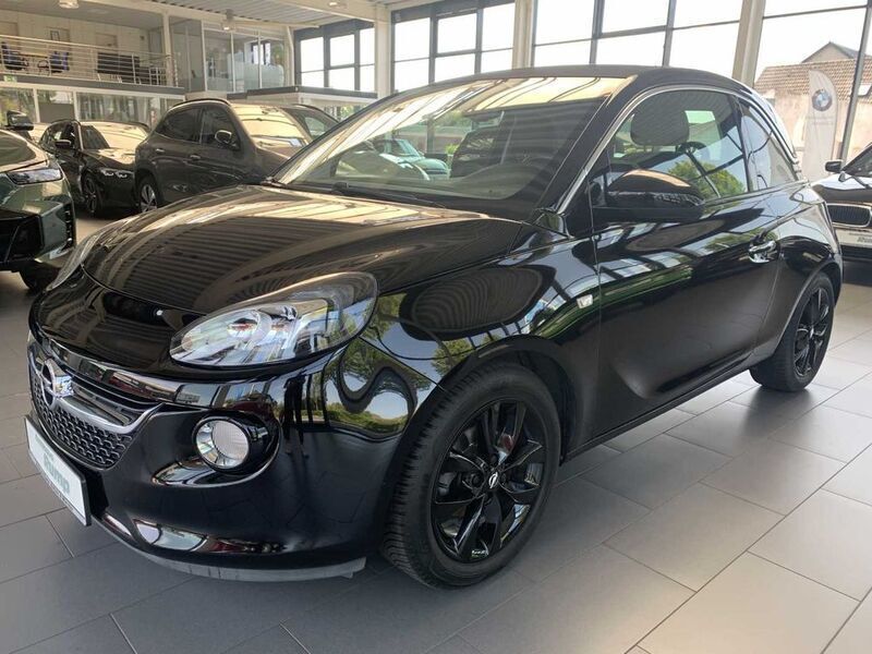 Schwarz Gebraucht 2017 Opel Adam Open Air Kleinwagen | 11.350 € (Etwas zu teuer) - Bild 1/4