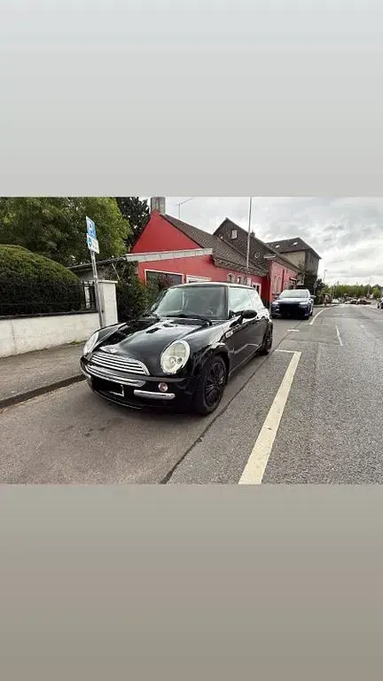 Gebraucht Mini ONE 90 PS (66 kW) 2004 Schwarz Kleinwagen