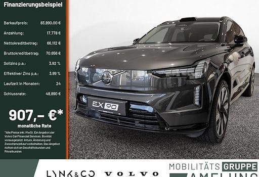 Neu Volvo EX90 Performance 380 kW (517 PS) 2026 Platinum grey SUV