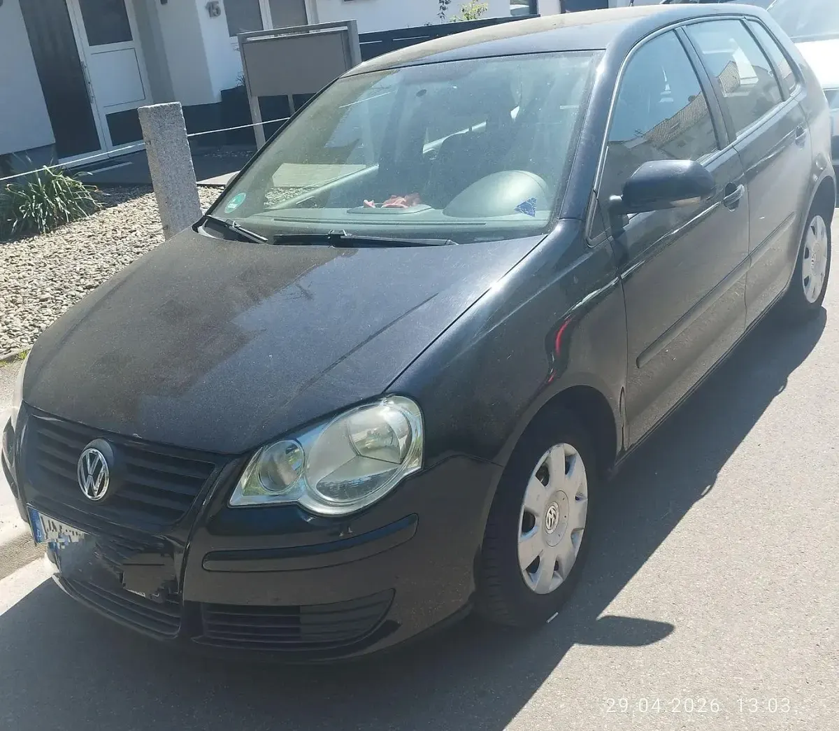 Gebraucht VW Polo United 60 PS (44 kW) 2009 Schwarz Kleinwagen