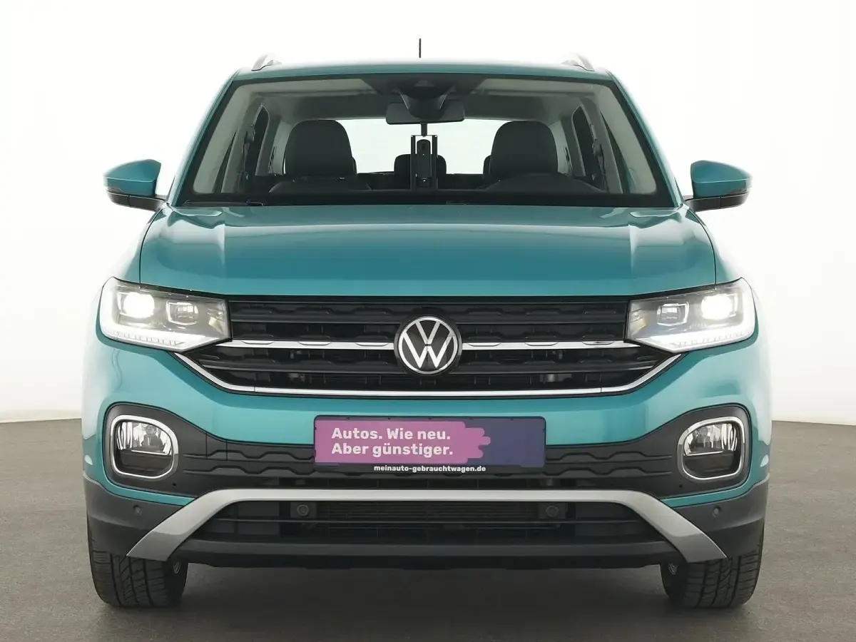 Usado VW T-Cross Style 110 CV (80 kW) 2021 Turquesa SUV