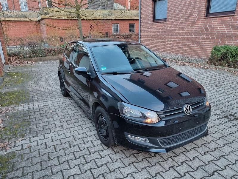 Gebraucht VW Polo Edition 60 PS (44 kW) 2012 Schwarz Kleinwagen