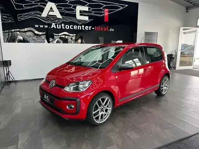 Gebraucht VW up! high up! 90 PS (66 kW) 2018 Rot Kleinwagen