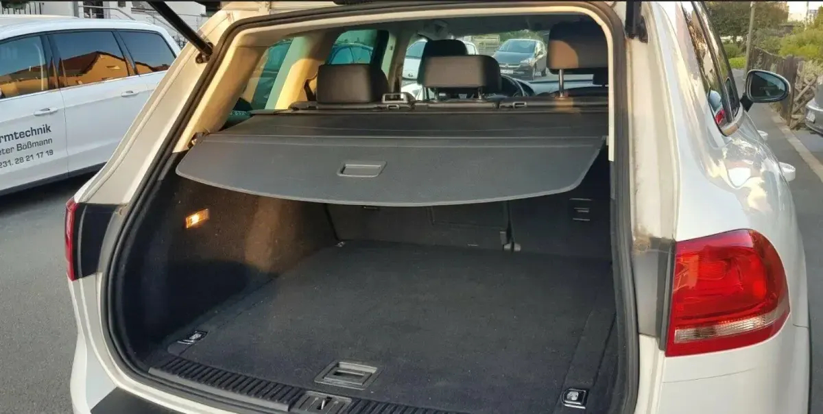 Gebraucht VW Touareg R-line 262 PS (192 kW) 2017 Weiß SUV
