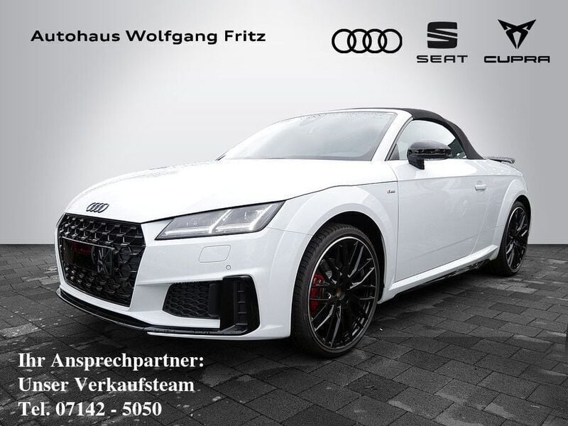 Weiß Gebraucht 2023 Audi TT Roadster Competition Cabrio | 39.690 € (Superpreis) - Bild 1/4