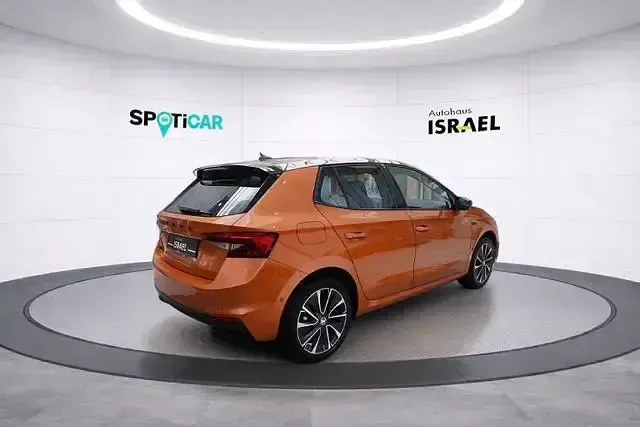 Gebraucht Skoda Fabia First Edition 110 PS (80 kW) 2021 Orange Kleinwagen