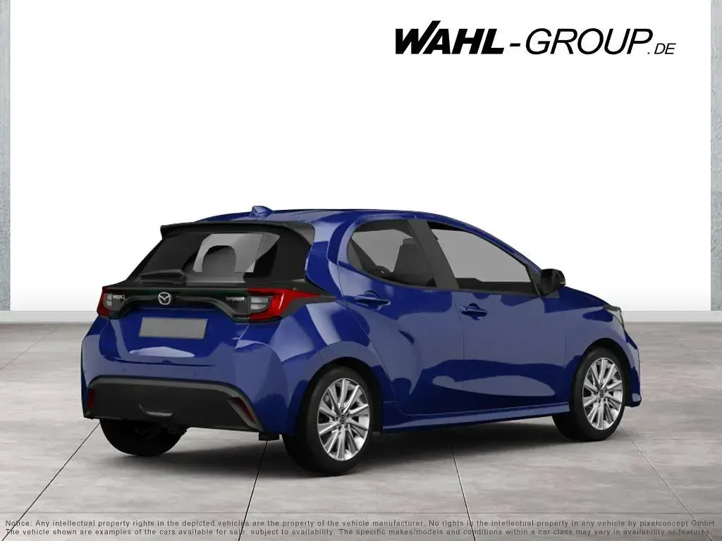 Nowe Mazda 2 Exclusive-Line 116 KM (85 kW) 2026 Niebieski Hatchback