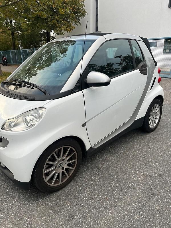 Gebraucht Smart ForTwo Cabrio 71 PS (52 kW) 2008 Weiß Cabrio