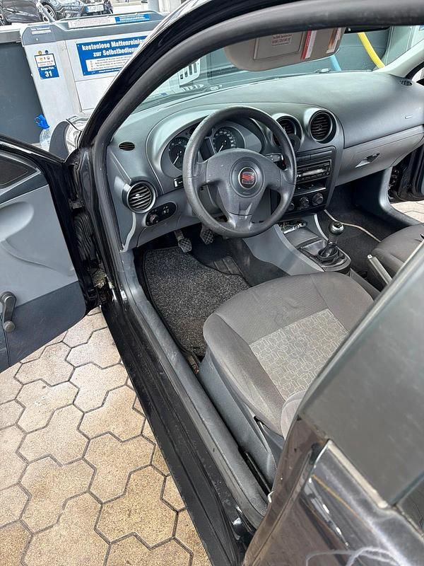 Gebraucht Seat Ibiza 2008 Schwarz Kleinwagen