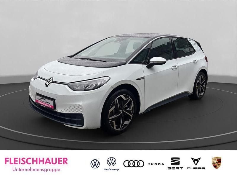 Weiss Gebraucht 2022 VW ID.3 Pro Kleinwagen | 23.790 € (Guter Preis) - Bild 1/4