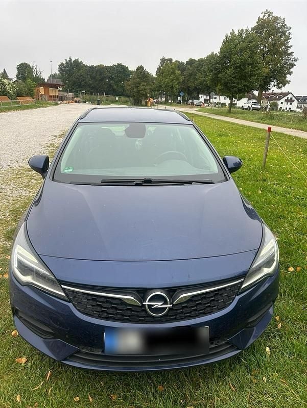 Gebraucht Opel Astra 122 PS (89 kW) 2020 Blau Kombi