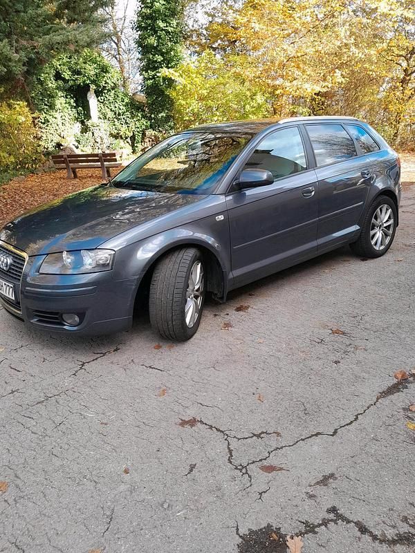 Grau Gebraucht 2008 Audi A3 Kleinwagen | 4.299 € (Etwas zu teuer) - Bild 1/4