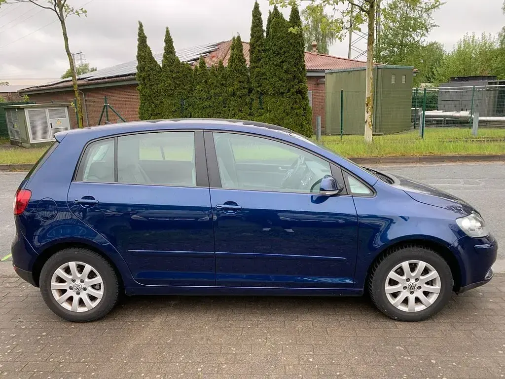 Gebraucht VW Golf Plus Cross 102 PS (75 kW) 2007 Blau Van / Kleinbus