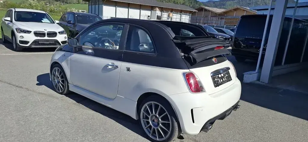 Gebraucht Abarth 500C 140 PS (102 kW) 2012 Weiß Cabrio