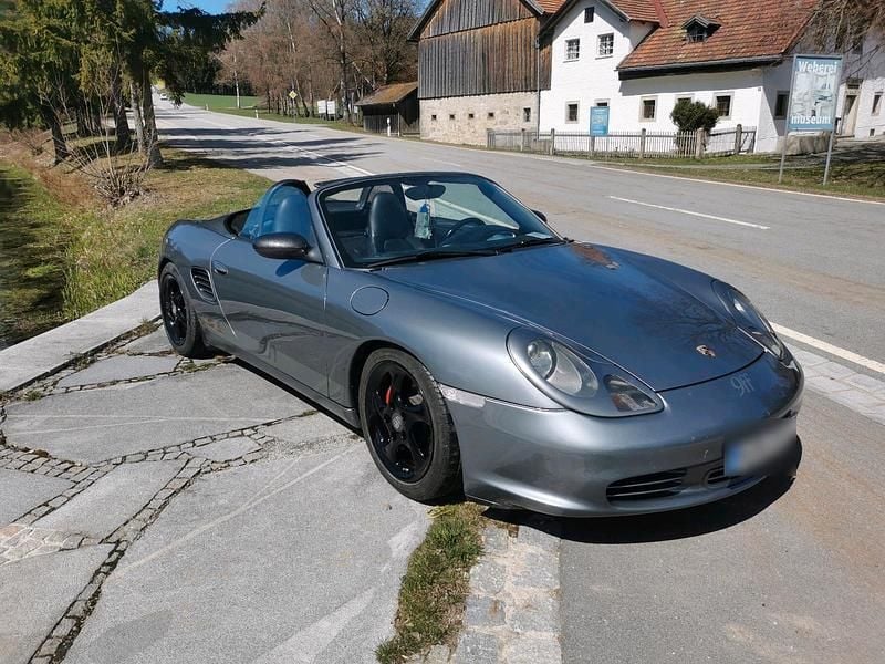Usata Porsche Boxster 239 CV (175 kW) 2001 Grigio Cabrio