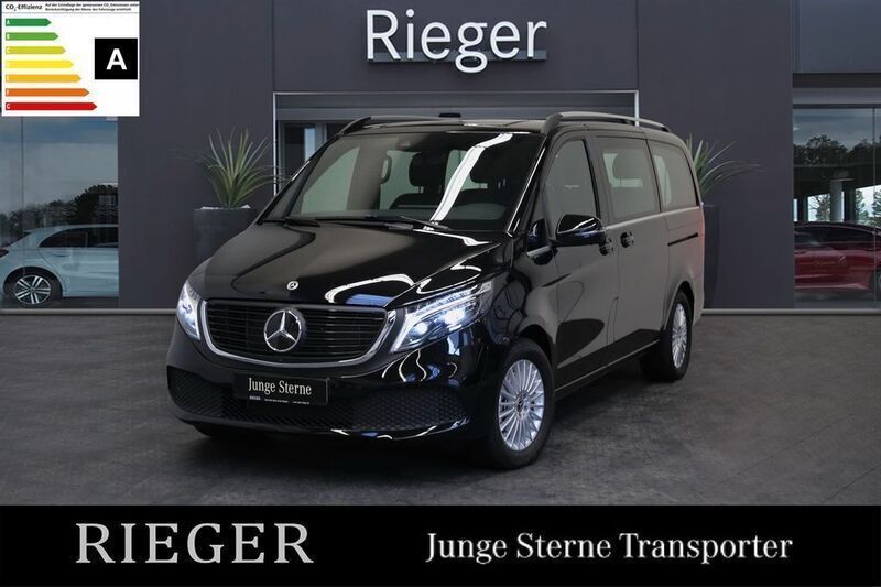 Black metallic Gebraucht 2024 Mercedes EQV300 Avantgarde Van / Kleinbus | 47.599 € (Superpreis) - Bild 1/4