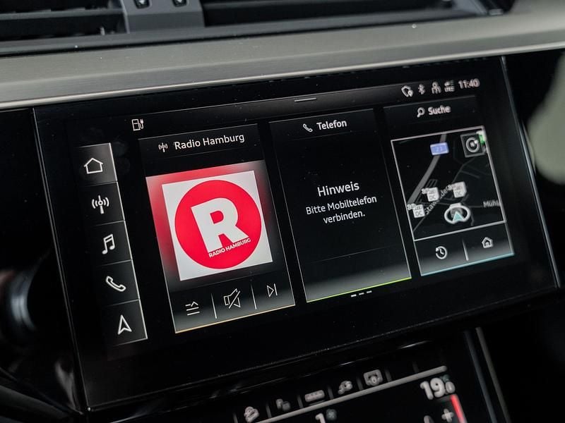 Gebraucht Audi e-tron Advanced 230 kW (313 PS) 2022 Schwarz SUV