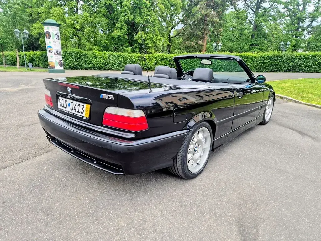 Gebraucht BMW M3 Cabriolet Performance 321 PS (236 kW) 1998 Schwarz Cabrio