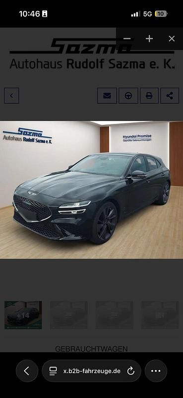 Gebraucht Genesis G70 245 PS (180 kW) 2025 Schwarz Limousine