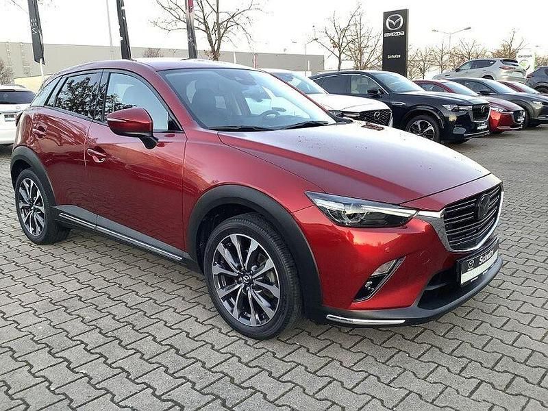 Rot Gebraucht 2019 Mazda CX-3 Sports-Line SUV | 17.850 € (Fairer Preis) - Bild 1/4