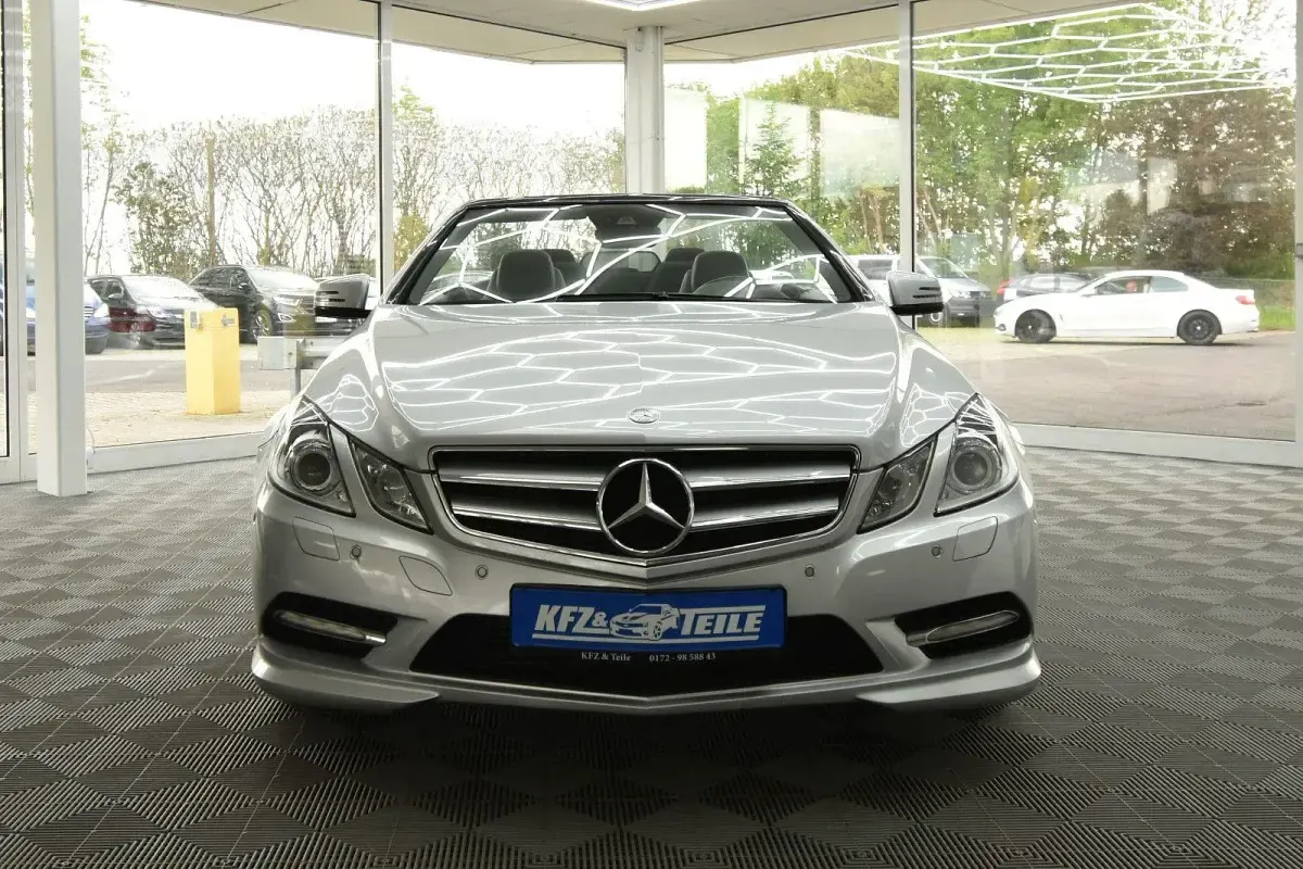 Gebraucht Mercedes E250 204 PS (150 kW) 2012 Silber Cabrio