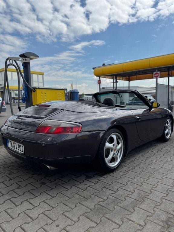 Schwarz Gebraucht 2000 Porsche 911 Carrera Cabriolet Cabrio | 20.000 € (Guter Preis) - Bild 1/4