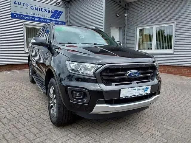 Schwarz Gebraucht 2020 Ford Ranger Wildtrack Abholung | 27.900 € (Superpreis) - Bild 1/4