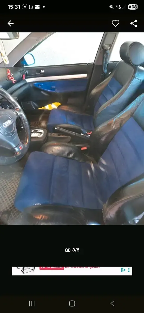 Używany Audi A4 193 KM (141 kW) 1999 Niebieski Kombi