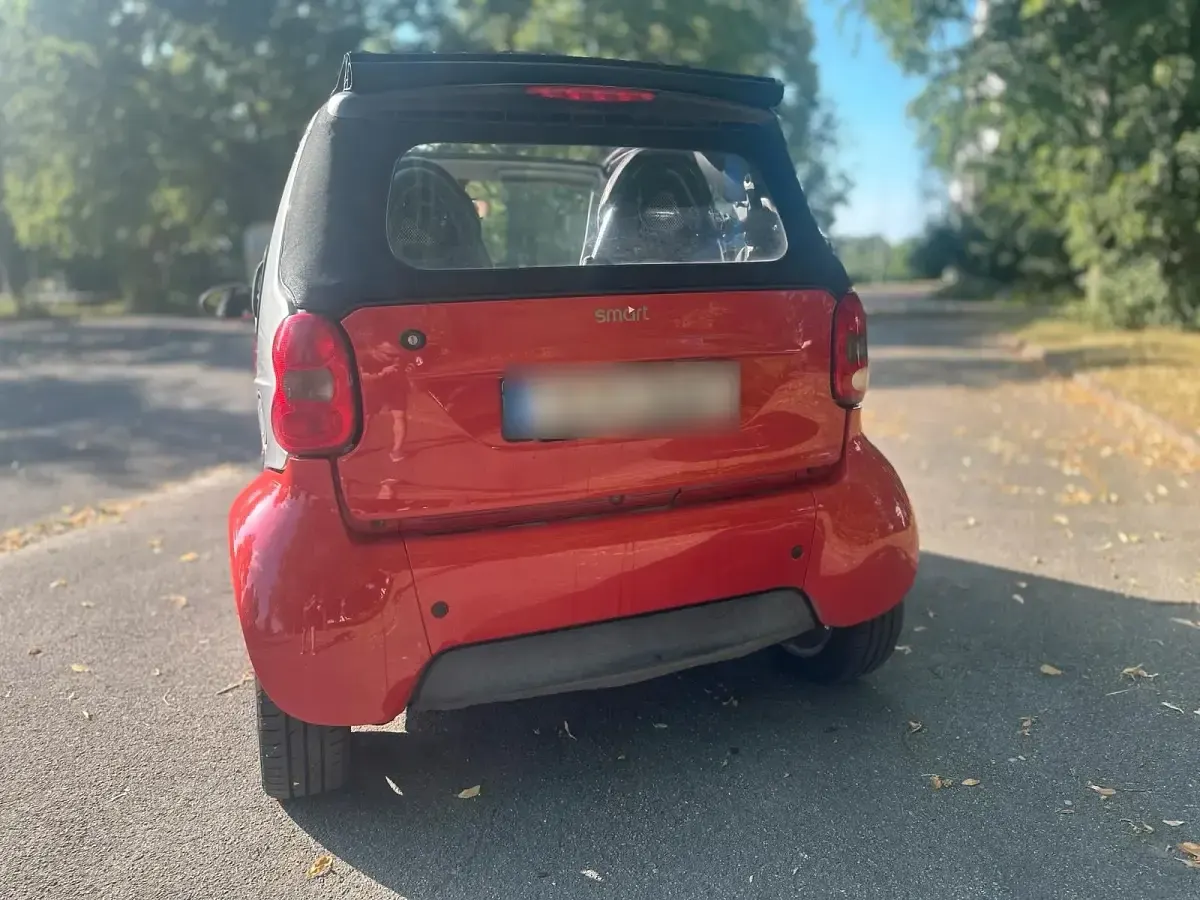 Gebraucht Smart ForTwo Cabrio 57 PS (41 kW) 2003 Rot Cabrio