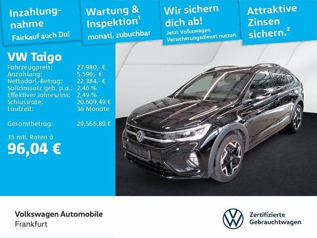Deep black perleffekt Gebraucht 2025 VW Taigo R-line SUV | 27.980 € (Fairer Preis) - Bild 1/4