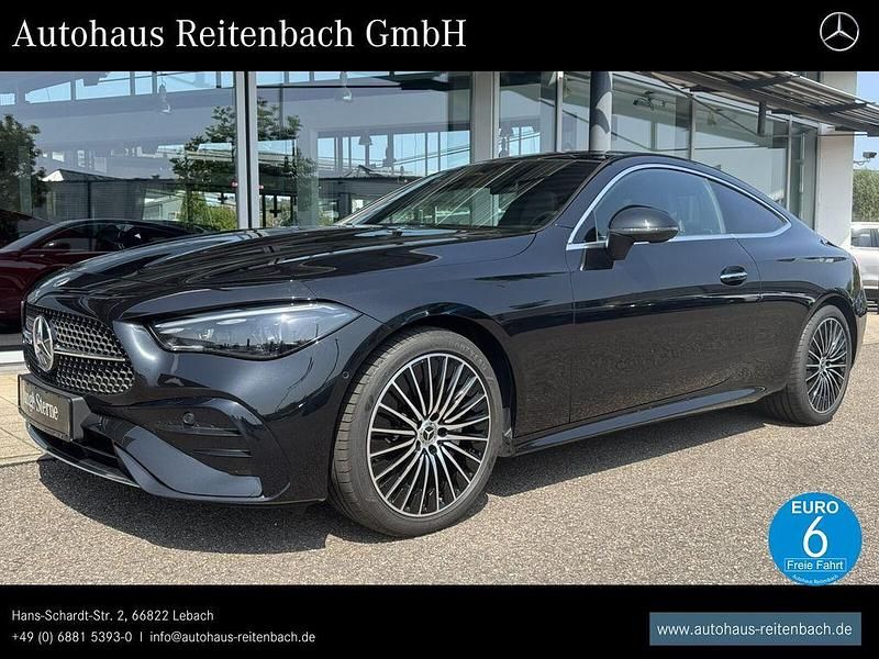 Schwarz Gebraucht 2024 Mercedes CLE200 AMG Coupé | 51.699 € (Fairer Preis) - Bild 1/4