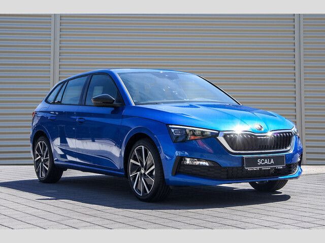 Gebraucht Skoda Scala Style 116 PS (85 kW) 2019 Blau Kleinwagen