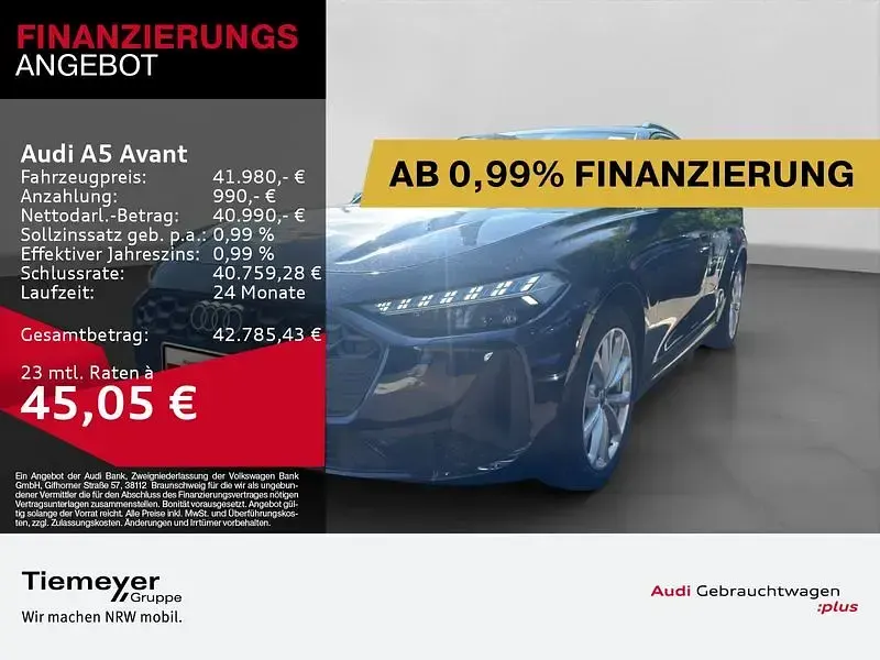 Gebraucht Audi A5 204 PS (150 kW) 2025 Blau Kombi