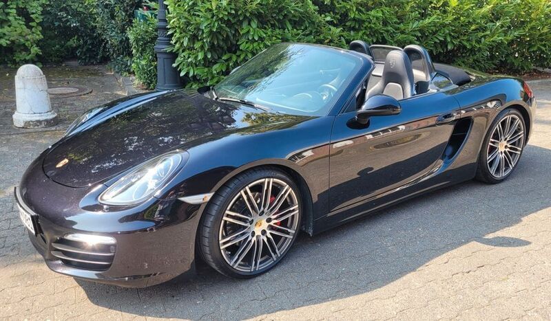 Schwarz Gebraucht 2015 Porsche Boxster S Sport Cabrio | 55.555 € (Fairer Preis) - Bild 1/4