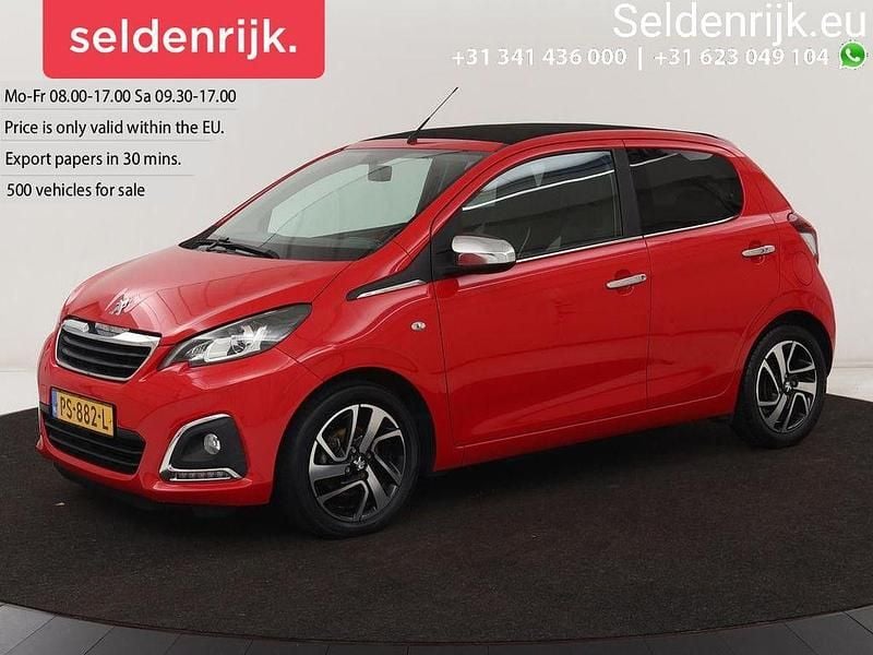 Rot Gebraucht 2017 Peugeot 108 Allure Top Kleinwagen | 7.000 € (Fairer Preis) - Bild 1/4