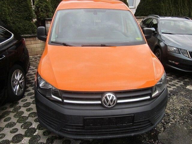 Gebraucht VW Caddy 102 PS (75 kW) 2019 Orange Van / Kleinbus