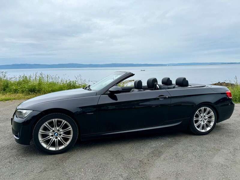Schwarz Gebraucht 2007 BMW 320 Cabriolet Cabrio | 9.750 € (Etwas zu teuer) - Bild 1/4