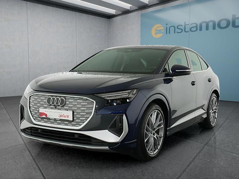 Blau Gebraucht 2022 Audi Q4 e-tron S-Line SUV | 39.399 € (Etwas zu teuer) - Bild 1/1