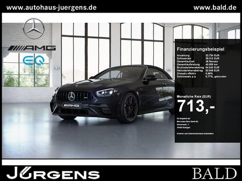 Gebraucht Mercedes E53 AMG AMG 435 PS (319 kW) 2022 Schwarz metalliclack obsidianschwarz metallic Cabrio