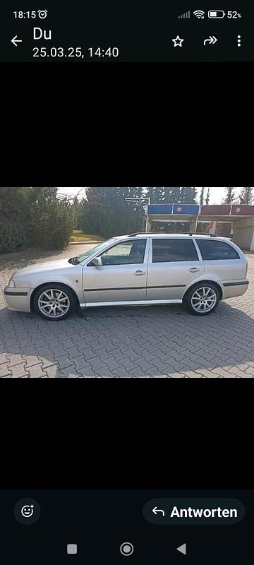 Gebraucht Skoda Octavia vRS 180 PS (132 kW) 2004 Silber Kombi