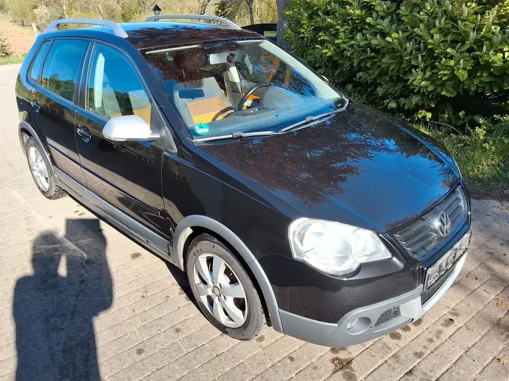Brugt VW Polo Cross 80 HK (58 kW) 2007 Sort Hatchback