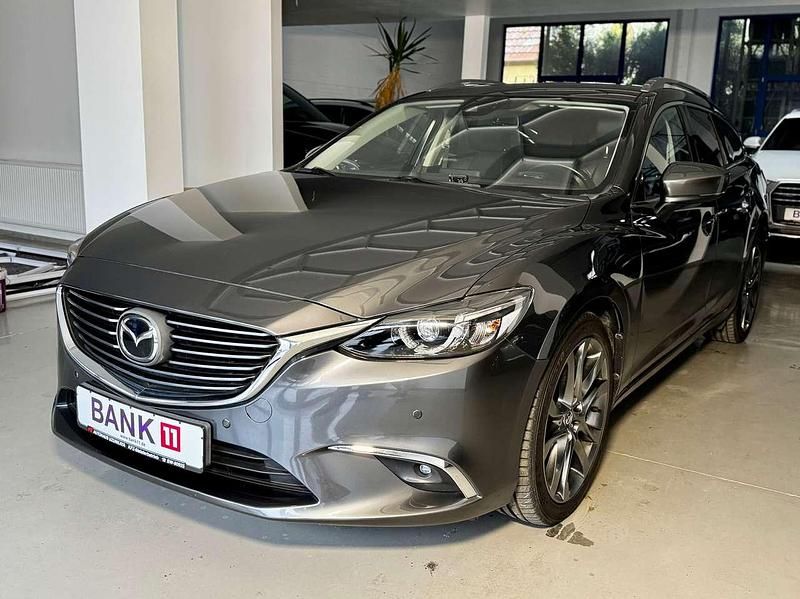 Matrixgrau metallic Gebraucht 2017 Mazda 6 Nakama Intense Kombi | 16.499 € (Fairer Preis) - Bild 1/4