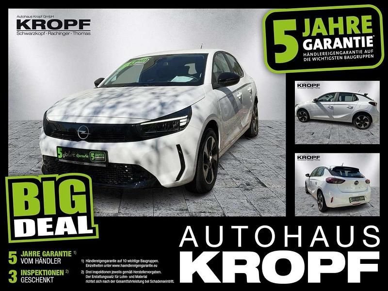 Gebraucht Opel Corsa-e Edition 100 kW (136 PS) 2023 Lack weiss banquise Kleinwagen