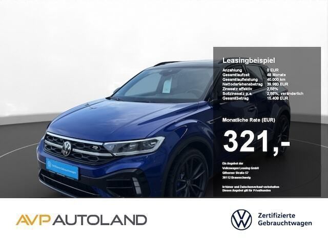 Blau Gebraucht 2024 VW T-Roc R SUV | 39.980 € (Fairer Preis) - Bild 1/4