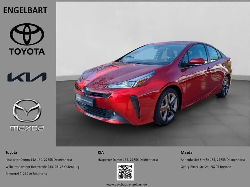 Rot Gebraucht 2020 Toyota Prius Comfort Kleinwagen | 21.450 € (Guter Preis) - Bild 1/4