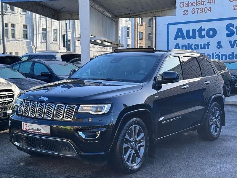 Schwarz Gebraucht 2019 Jeep Grand Cherokee Overland SUV | 32.650 € (Etwas zu teuer) - Bild 1/4