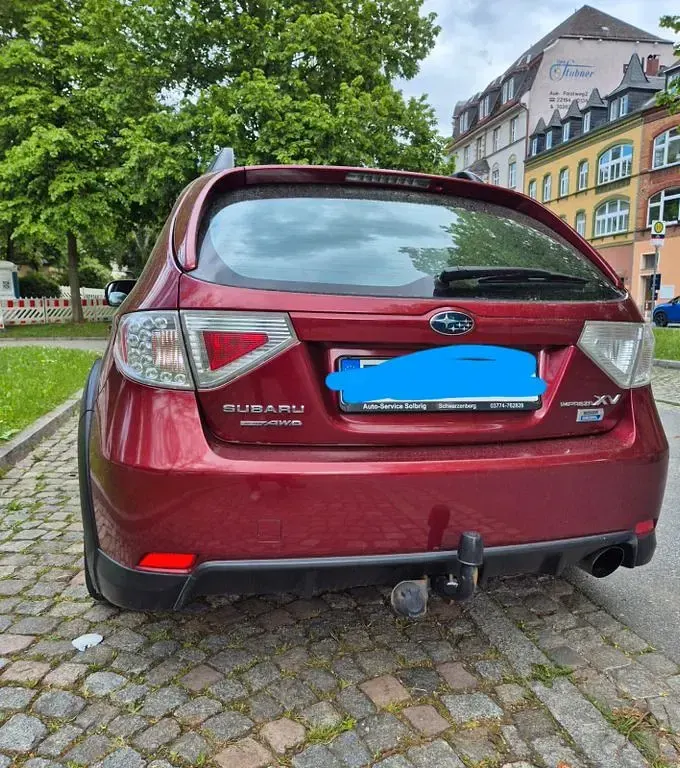 Usata Subaru Impreza 150 CV (110 kW) 2011 Rosso Berlina