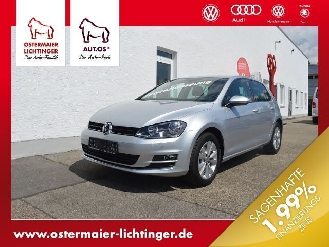 Silber metallic Gebraucht 2016 VW Golf VII Allstar Limousine | 20.380 € - Bild 1/4